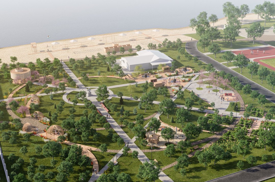 Георгиевский парк в Константиновске благоустроят до конца этого года